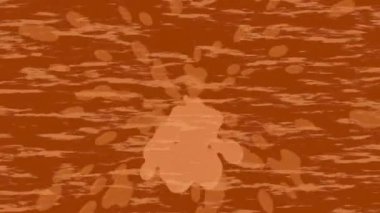 Organik desenli yüzey giriş stili video film sanatı ile soyut arkaplan tasarımı