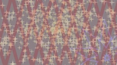 Soyut hareket desenli fütüristik video üretimi için dinamik dijital arkaplan