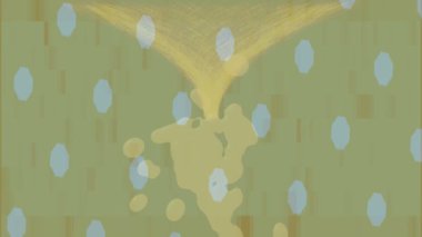 Benzersiz hareket grafikleri tasarım sanatına sahip yaratıcı film üretimi için özet bir arkaplan