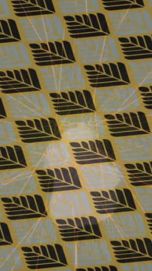 Soyut hareket desenli fütüristik video üretimi için dinamik dijital arkaplan