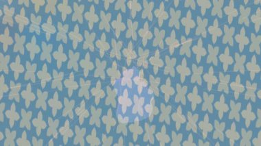 Soyut hareket desenli fütüristik video üretimi için dinamik dijital arkaplan