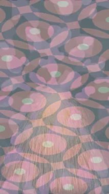 Benzersiz dijital animasyon tarzı grafikleri olan yaratıcı ortam tasarımı için yenilikçi hareket dokusu