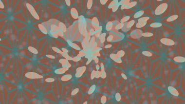 Benzersiz dijital animasyon tarzı grafikleri olan yaratıcı ortam tasarımı için yenilikçi hareket dokusu