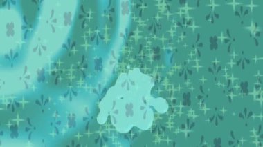 Benzersiz dijital hareket grafiklerine sahip yaratıcı sinematik projeler için yumuşak animasyon yüzeyi