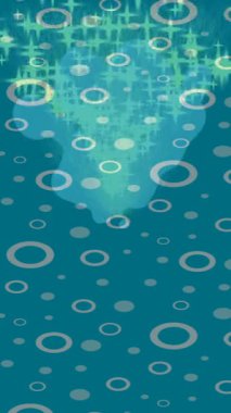 Yaratıcı video düzenleme film arkaplan tasarımı için minimalist organik hareket grafikleri