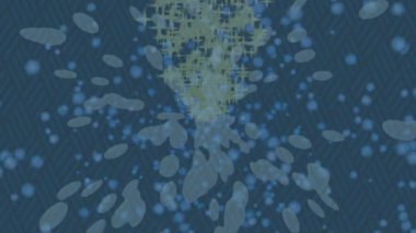 Benzersiz dijital animasyon tarzı grafikleri olan yaratıcı ortam tasarımı için yenilikçi hareket dokusu