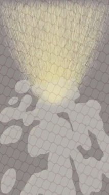 Benzersiz dijital hareket grafiklerine sahip yaratıcı sinematik projeler için yumuşak animasyon yüzeyi