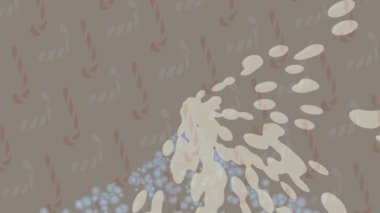 Benzersiz dijital hareket grafiklerine sahip yaratıcı sinematik projeler için yumuşak animasyon yüzeyi