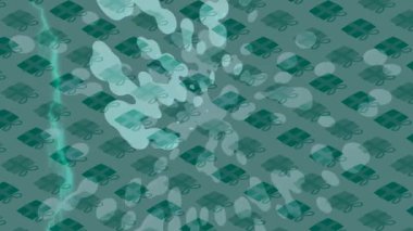 Benzersiz hareket dokusu tasarım sanatı ile profesyonel video düzenleme için modern soyut grafikler