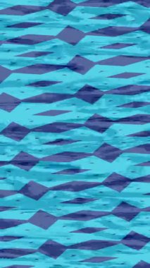 Benzersiz dijital animasyon tarzı grafikleri olan yaratıcı ortam tasarımı için yenilikçi hareket dokusu