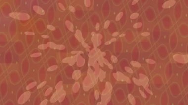 Soyut hareket desenli fütüristik video üretimi için dinamik dijital arkaplan