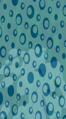 Modern medya üretimi için fütüristik dijital soyut doku sinematik tarz hareketli grafik ögesi