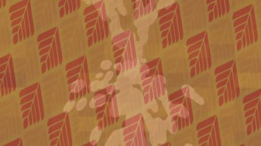 Benzersiz dijital animasyon tarzı grafikleri olan yaratıcı ortam tasarımı için yenilikçi hareket dokusu