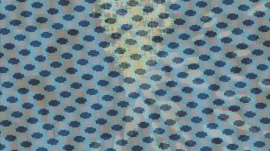 Estetik doku arkaplan tasarımı renkli hareket grafikleri ile moda film giriş profosyoneli