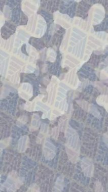 Benzersiz dijital animasyon tarzı grafikleri olan yaratıcı ortam tasarımı için yenilikçi hareket dokusu