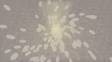 Organik desenli yüzey giriş stili video film sanatı ile soyut arkaplan tasarımı