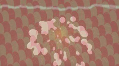 Dijital doku yüzey tasarım biçimi ile modern video animasyonu için gelişmiş hareket grafikleri