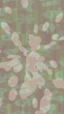 Organik desenli yüzey giriş stili video film sanatı ile soyut arkaplan tasarımı