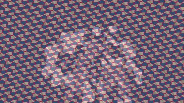 Estetik doku arkaplan tasarımı renkli hareket grafikleri ile moda film giriş profosyoneli