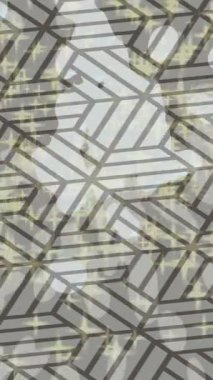 Benzersiz dijital animasyon tarzı grafikleri olan yaratıcı ortam tasarımı için yenilikçi hareket dokusu