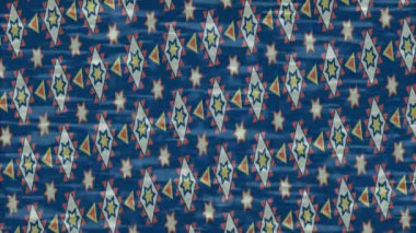 Soyut hareket desenli fütüristik video üretimi için dinamik dijital arkaplan