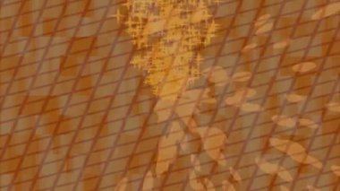 Benzersiz dijital animasyon tarzı grafikleri olan yaratıcı ortam tasarımı için yenilikçi hareket dokusu