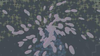 Benzersiz video giriş tasarımı projeleri için detaylı yüzey kalıbı film animasyon stili grafik girişi