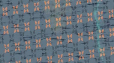 Benzersiz dijital animasyon tarzı grafikleri olan yaratıcı ortam tasarımı için yenilikçi hareket dokusu