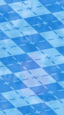 Benzersiz hareket dokusu tasarım sanatı ile profesyonel video düzenleme için modern soyut grafikler