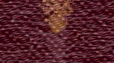 Lüks hareket projeleri için soyut tasarım stili animasyonu olan üst düzey dijital doku