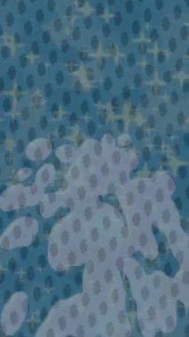 Benzersiz video giriş tasarımı projeleri için detaylı yüzey kalıbı film animasyon stili grafik girişi