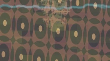 Organik desenli yüzey giriş stili video film sanatı ile soyut arkaplan tasarımı