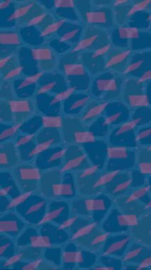 Benzersiz dijital animasyon tarzı grafikleri olan yaratıcı ortam tasarımı için yenilikçi hareket dokusu