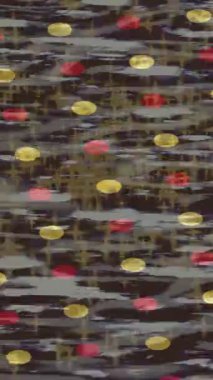 Benzersiz hareket grafikleri tasarım sanatına sahip yaratıcı film üretimi için özet bir arkaplan