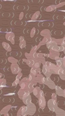 Soyut hareket desenli fütüristik video üretimi için dinamik dijital arkaplan