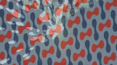 Yaratıcı video düzenleme film arkaplan tasarımı için minimalist organik hareket grafikleri