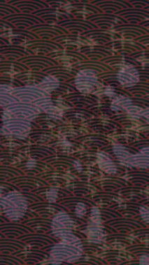 Benzersiz dijital animasyon tarzı grafikleri olan yaratıcı ortam tasarımı için yenilikçi hareket dokusu