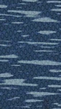 Soyut hareket desenli fütüristik video üretimi için dinamik dijital arkaplan