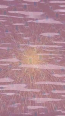 Dijital doku yüzey tasarım biçimi ile modern video animasyonu için gelişmiş hareket grafikleri