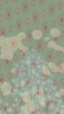 Estetik doku arkaplan tasarımı renkli hareket grafikleri ile moda film giriş profosyoneli