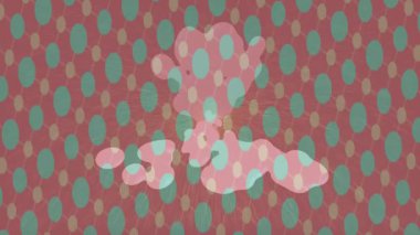 Estetik doku arkaplan tasarımı renkli hareket grafikleri ile moda film giriş profosyoneli