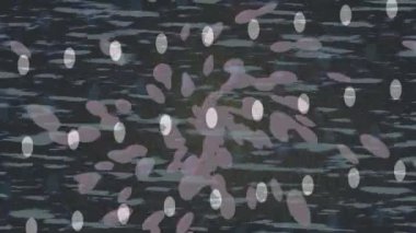 Soyut hareket desenli fütüristik video üretimi için dinamik dijital arkaplan