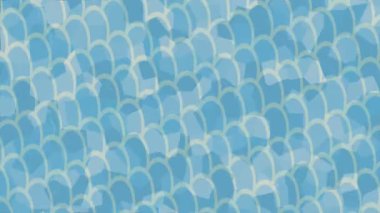 Benzersiz video giriş tasarımı projeleri için detaylı yüzey kalıbı film animasyon stili grafik girişi