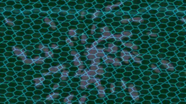 Modern medya üretimi için fütüristik dijital soyut doku sinematik tarz hareketli grafik ögesi