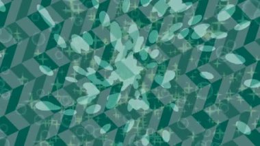 Benzersiz video giriş tasarımı projeleri için detaylı yüzey kalıbı film animasyon stili grafik girişi