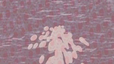 Benzersiz hareket grafikleri tasarım sanatına sahip yaratıcı film üretimi için özet bir arkaplan