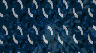 Benzersiz hareket dokusu tasarım sanatı ile profesyonel video düzenleme için modern soyut grafikler