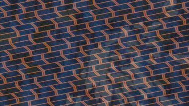 Benzersiz dijital animasyon tarzı grafikleri olan yaratıcı ortam tasarımı için yenilikçi hareket dokusu