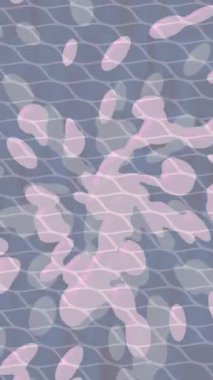 Lüks hareket projeleri için soyut tasarım stili animasyonu olan üst düzey dijital doku