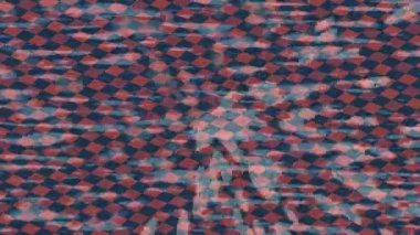 Benzersiz video giriş tasarımı projeleri için detaylı yüzey kalıbı film animasyon stili grafik girişi